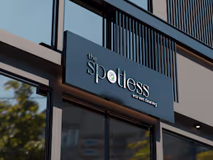 The Spotless - Eco Wet Cleaning: Name, Logo, and Identity.