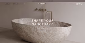 Custom Shopify website design and