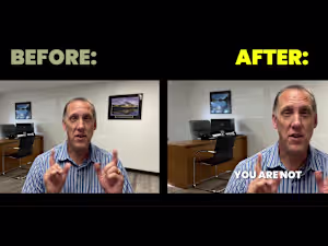 Talking Head Video Editing Showcase