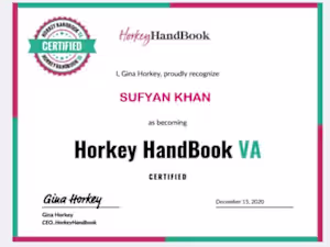 CERTIFIED VIRTUAL ASSISTANT