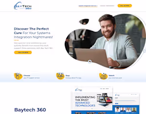 UI Design - BayTech360 | Behance