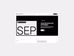 CHRONOCARE - SaaS @ Webflow