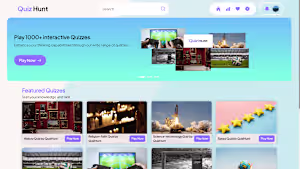 QuizHunt - Create, Share, Play