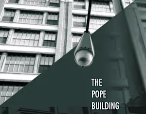 Illustrated Map and Brochure for the Pope Building