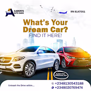 Aaron’s Auto Oasis - Social Media Flyer Design 