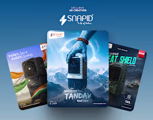 Creative Ad Design for Snapid