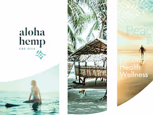 Aloha Hemp CBD Rebrand