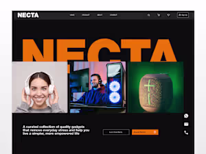 Necta: A gadget e-commerce website