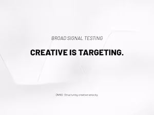 ONNO Apparel: Performance Branding & Broad Signal Testing