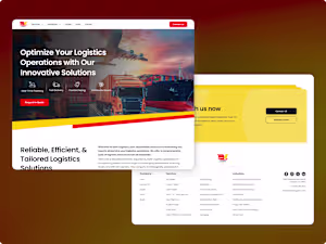 SSAF Logistics - Web App and Website Design