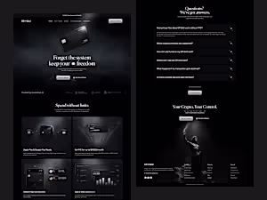 OffGrid Landing Page Redesign