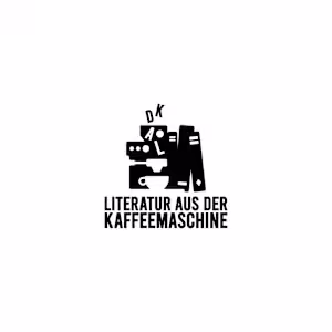 Literatur Aus Der Kaffeemaschine Logo Design