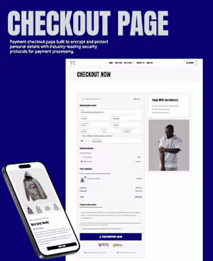 Here’s a quick preview of a clothing store website concept ....