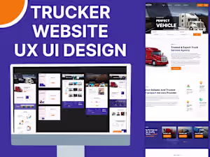 Trucker | Website UI / UX Design