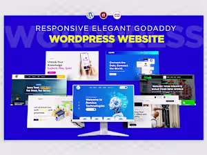 Dynamic Portfolio Website with Elementor