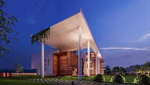 Architectural projects with exterior rendering 