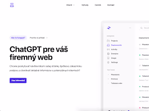 ChatGPT on your website SaaS | aichat.sk