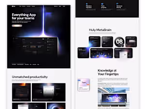 Huly IO Website Recreation