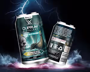 Label Design for Energy Drink