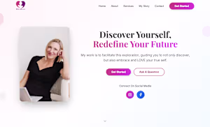 Clear, welcoming site that builds