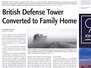 Article for The Epoch Times Real Estate Section