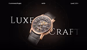Luxecraft | E-commerce Website Design
