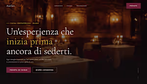 Building a premium restaurant website