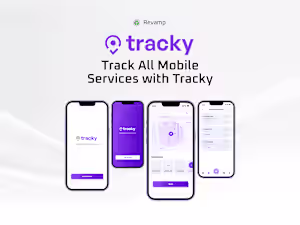 UX Case Study | Track All Mobile Services with Tracky