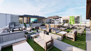 3D Model of Roof Top Home