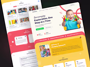 Kinderly Framer Template