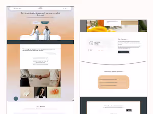 Visual concept for a client