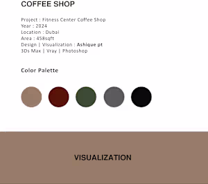 Fitness Center Coffee Shop :: Behance