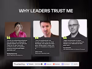 Trusted by global leaders from IT consulting firms. Get stra...