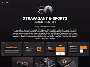 Brand Identity Design - Xtravagant Esports