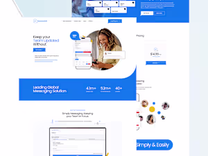 💬Modern UI for Online Messaging Platform