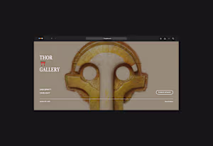 Thor Gallery Landing Page