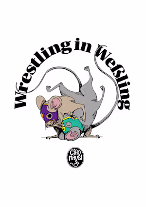 Wrestling in Weßling - T-shirt Design for a Bar