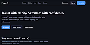 Prosperofy a Web3 Decentralize Finance