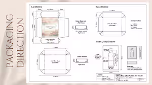 Snippets of the branding deck