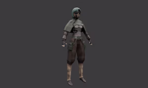 Low Poly Game Ready Character