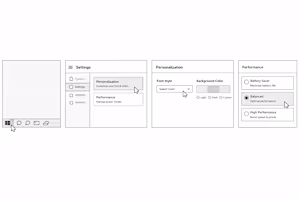 Windows 11 new Interface Wireframe
