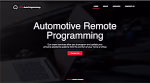 I designed and developed a modern, mobile-responsive website...