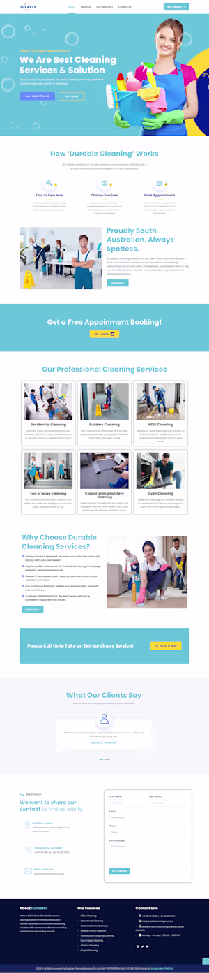 Home - Durable Cleaning Services Pty Ltd | South Australian