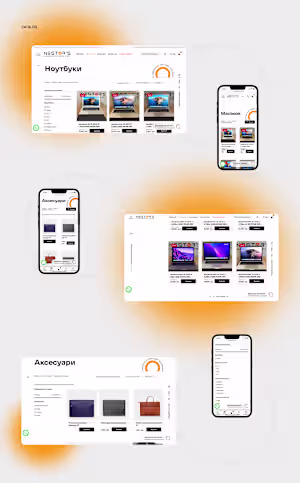 Online laptop store | eCommerce :: Behance