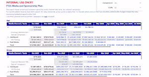 Campaign Budget
This dashboard took budget