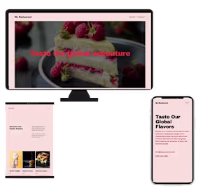 This is another template I made in Squarespace. It's for a r...