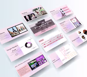 Elegant, investor-ready 𝒑𝒊𝒕𝒄𝒉 𝒅𝒆𝒄𝒌 for Krippit