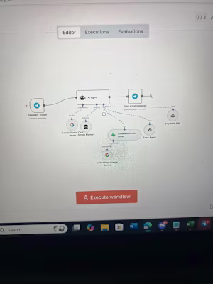 Imagine taking orders, checking stock,