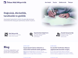 Ozkan Accountancy Landing Site