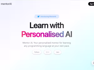 mentorai AI Tutor 